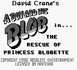 Boy and His Blob in the Rescue of Princess Blobette, A