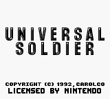 Universal Soldier (USA, Europe) on gb