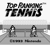 Top Ranking Tennis (Europe)