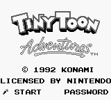 Tiny Toon Adventures (Japan) on gb