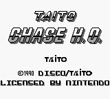 Taito Chase H.Q. (Japan) on gb