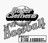 Roger Clemens MVP Baseball (Japan) on gb