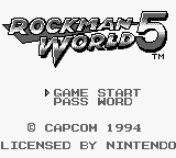 Rockman World 5 (Japan)