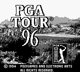 PGA Tour '96 (USA, Europe) on gb