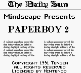 Paperboy 2 (USA, Europe) on gb
