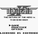 Nemesis II - The Return of the Hero (Europe)