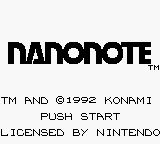 Nanonote (Japan)