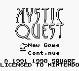 Mystic Quest (Europe)