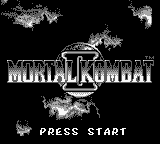 Mortal Kombat II - Kyuukyoku Shinken (Japan) on gb