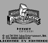 Mighty Morphin Power Rangers (USA, Europe)