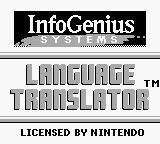 InfoGenius Systems - Berlitz French Language Translator (USA, Europe)