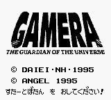 Gamera - Daikaijuu Kuuchuu Kessen (Japan)