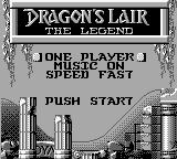Dragon's Lair - The Legend (Europe)