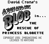 Boy and His Blob in the Rescue of Princess Blobette, A (Europe)
