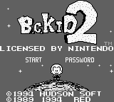 B.C. Kid 2 (Europe)