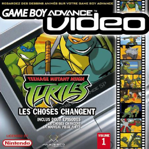 Teenage Mutant Ninja Turtles Volume 1 - Gameboy Advance Video (F)(Independent)