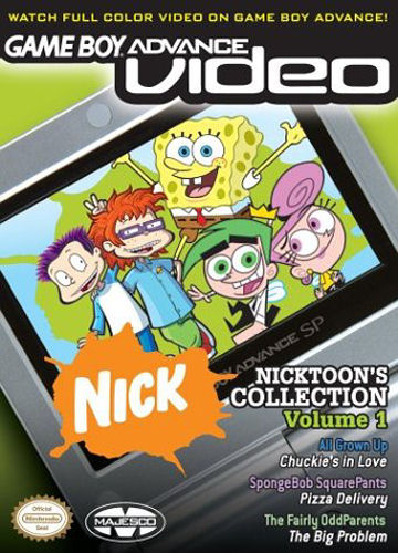 Nicktoons Collection Volume 1 - Gameboy Advance Video (U)(Psychosis)