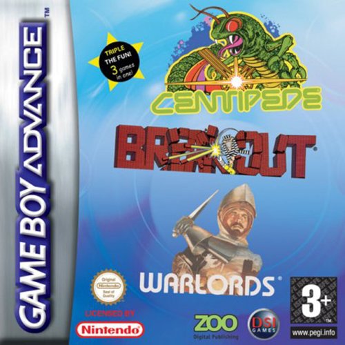Centipede, Breakout, Warlords (E)(Supplex) game