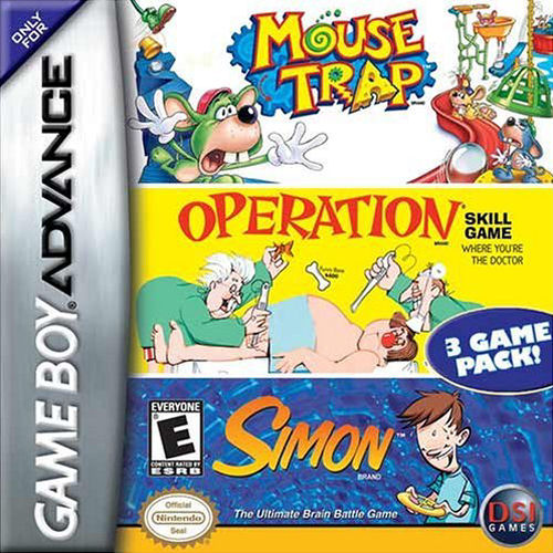 3 In 1 - Mousetrap & Simon & Operation (U)(Independent) game