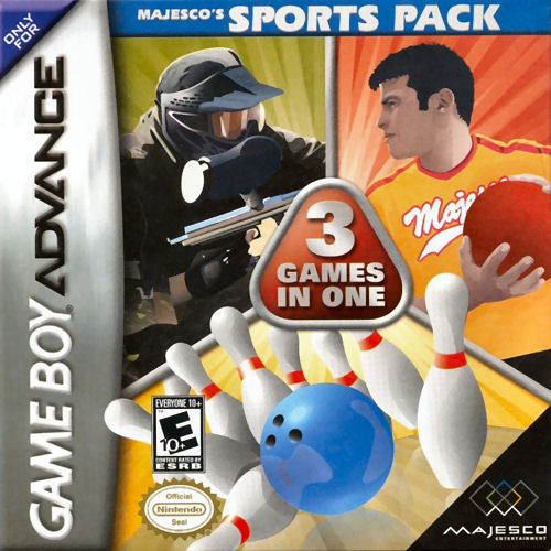3 In 1 - Majesco's Sports Pack (U)(Sir VG) game
