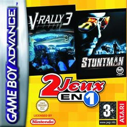 2 In 1 - V-Rally 3 & Stuntman (E)(Rising Sun) game