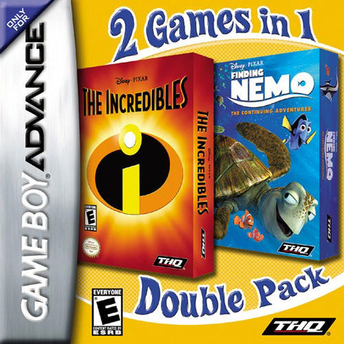 2 in 1 - The Incredibles & Finding Nemo - The Continuing Adventure (U)(Sir VG)
