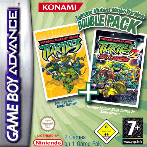 2 in 1 - Teenage Mutant Ninja Turtles Double Pack (E)(sUppLeX)
