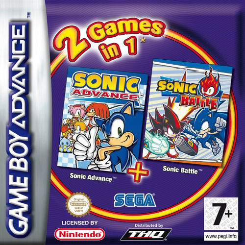 2 in 1 - Sonic Advance & Sonic Battle (E)(Rising Sun)
