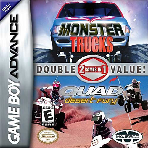 2 in 1 - Quad Desert Fury & Monster Trucks (U)(Trashman)