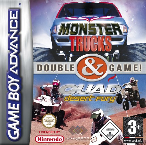 2 in 1 - Quad Desert Fury & Monster Trucks (E)(Independent)
