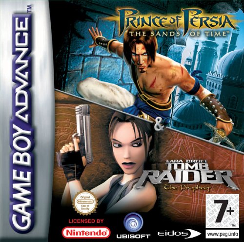 2 in 1 - Prince of Persia - The Sands of Time & Tomb Raider - The Prophecy (E)(Independent)