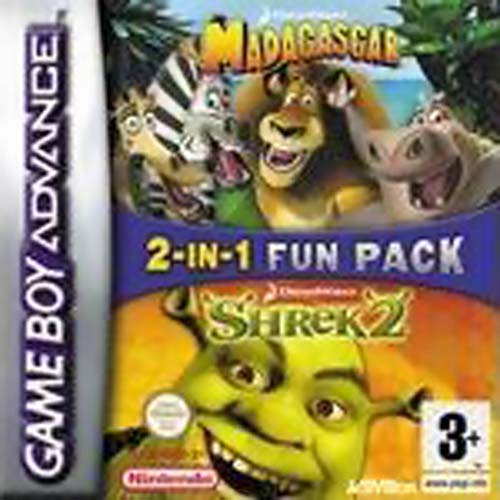 2 in 1 - Madagascar & Shrek 2 (E)(Independent)