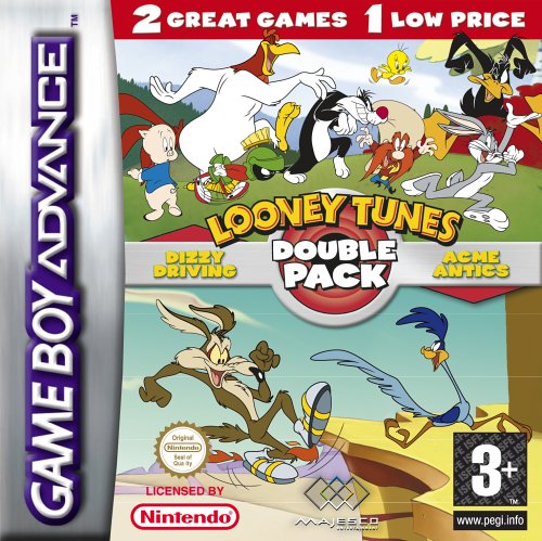 2 in 1 - Looney Tunes Double Pack - Acme Antics & Dizzy Driving (E)(Rising Sun)