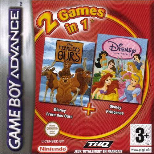 2 in 1 - Frere des Ours & Disney Princesse (F)(Independent)