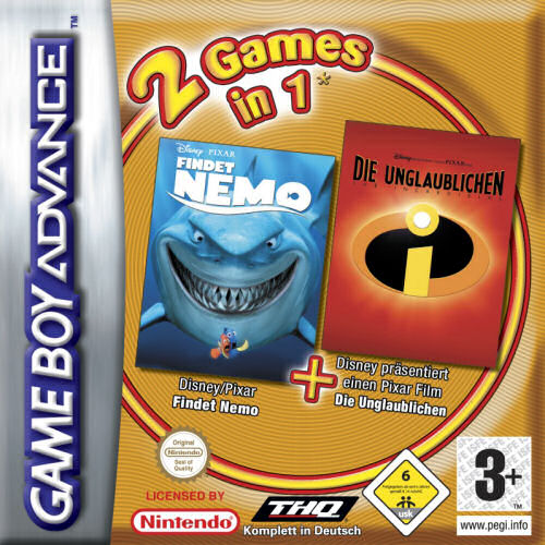 2 in 1 - Findet Nemo & Die Unglaublichen (G)(Independent)