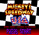 Mickey's Speedway USA (En,Fr,De,Es)