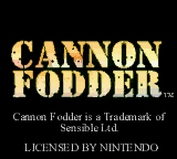 Cannon Fodder (En,Fr,De,Es,It)