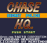 Taito Memorial - Chase H.Q. - Secret Police (Japan)