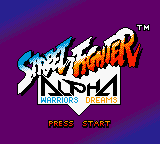 Street Fighter Alpha - Warriors' Dreams (Japan)