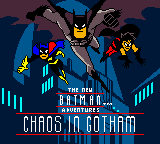 New Batman Adventures, The - Chaos in Gotham (Europe) (En,Fr,De,Es,It,Nl)