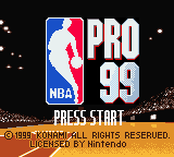 NBA Pro '99 (Europe)