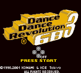 Dance Dance Revolution GB3 (Japan)