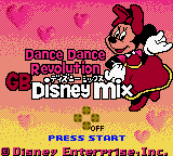 Dance Dance Revolution GB - Disney Mix (Japan)