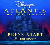 Atlantis - The Lost Empire (USA, Europe)