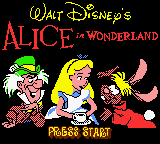 Alice in Wonderland (Europe) (En,Fr,De,Es)