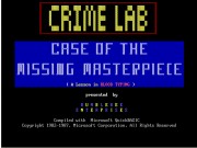 Crime Lab - Case Of The Missing Masterpiece