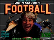 John Madden Football on Msdos