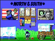 North and South on Msdos