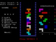 Tetris on Msdos