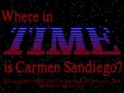Where in Time Is Carmen Sandiego? on Msdos
